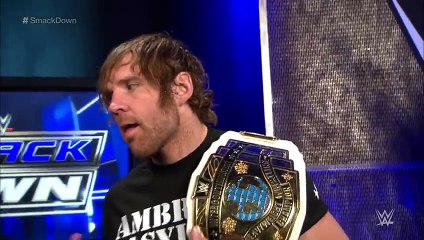Dean Ambrose tells Kevin Owens to bring it on׃ SmackDown, December 17, 2015
