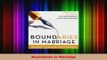 PDF Download  Boundaries in Marriage PDF Online