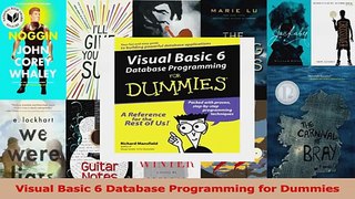 Download  Visual Basic 6 Database Programming for Dummies PDF Free