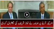 Obama Taunting Nawaz Sharif For Visiting America Again & Again, Funny Tezabi Totay