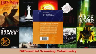 Read  Differential Scanning Calorimetry PDF Free