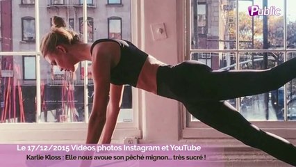 Exclu Vidéo : Karlie Kloss : Elle nous dévoile son pêché mignon… très sucré !