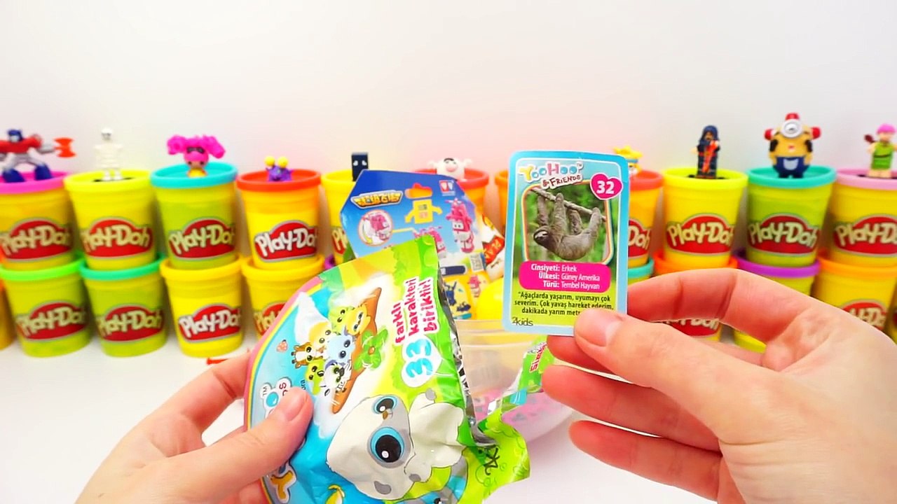 Harika Kanatlar Jett Dev Sürpriz Yumurta Oyun Hamuru ; Yoohoo Şirinler Uçaklar Çöps Çetesi