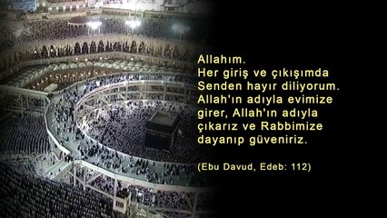 Eve Girerken Okunacak Dua