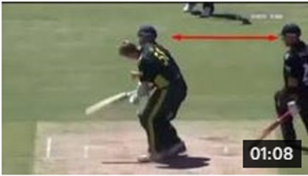 Worst missed RunOut chance in the History of Cricket