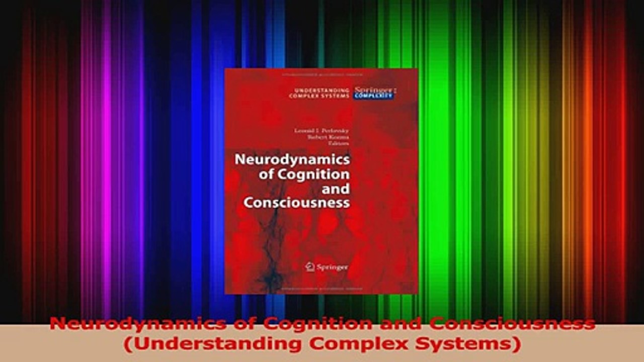 Neurodynamics of Cognition and Consciousness Understanding Complex Systems PDF