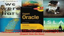 Read  Expert Oracle Signature Edition Programming Techniques and Solutions for Oracle 73 Ebook Free