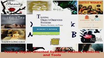 Download  Testing ObjectOriented Systems Models Patterns and Tools PDF Online