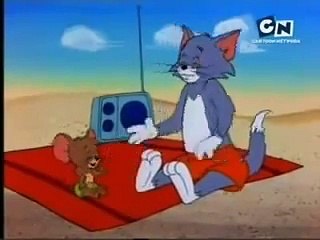 Tom and Jerry  fun in beach-p19tKz3eDkU