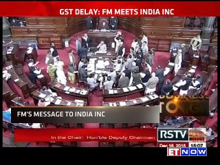 FM Arun Jaitley Engages with India Inc Amid GST Deadlock ❄️