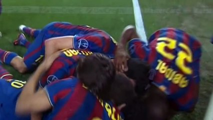 Kemenangan Barca 4 vs 0 Arsenal Champions Tahun lalu 2010