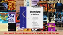 Download  Microsoft Access Developers Guide to SQL Server Ebook Free