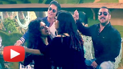 Salman khan Shahrukh Khan's Grand Entry | Bigg Boss 9 DAY 67 | 17 December 2015