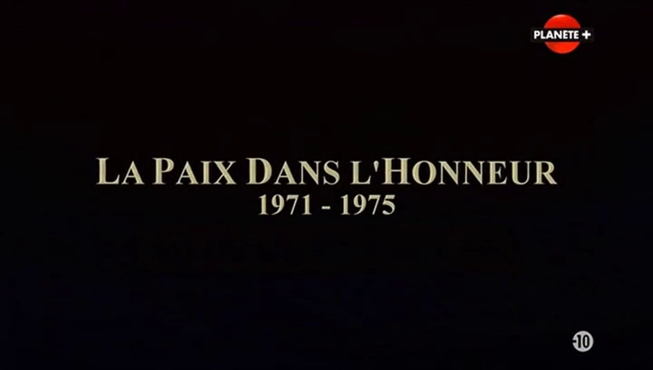 Guerre du Vietnam - ep 06 - La paix dans l'honneur (1971-1975).