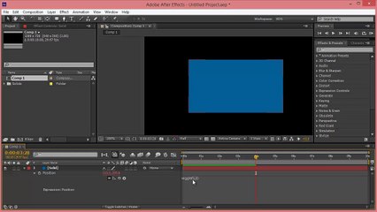 After Effects Hindi Tutorials--Part 9--Expression