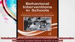 Behavioral Interventions in Schools A ResponsetoIntervention Guidebook SchoolBased