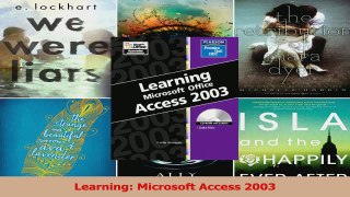 Download  Learning Microsoft Access 2003 PDF Free