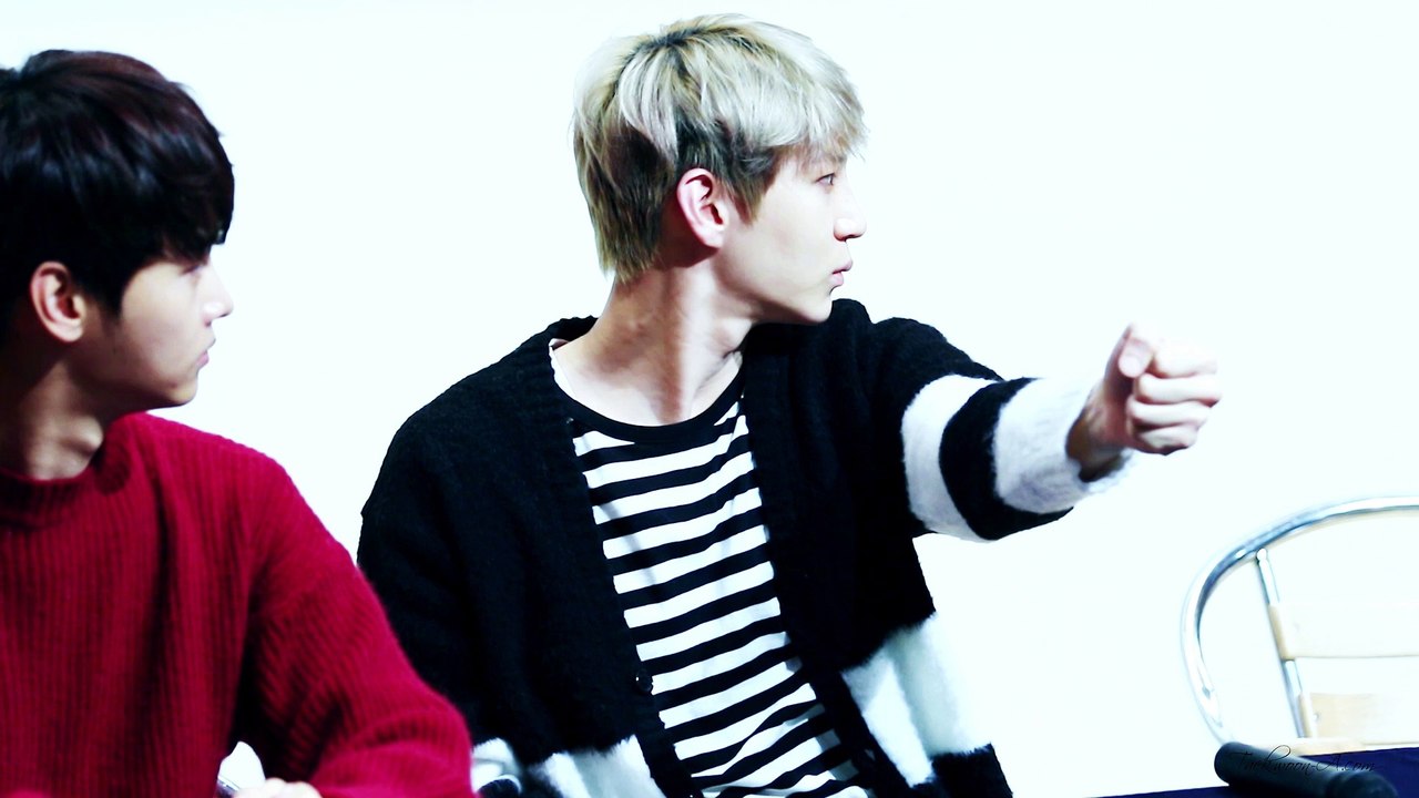 151217 종로 팬사인회 택운 묵찌빠+비행기 슝슝