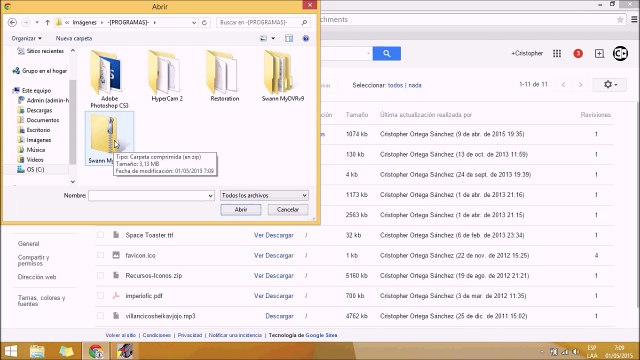 Tutorial: Subir Archivos a Google Sites