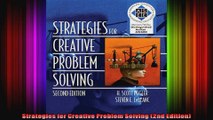 Strategies for Creative Problem Solving 2nd Edition