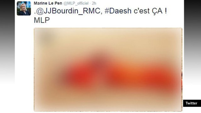 Marine Le Pen et la propagande djihadiste (La Mécanique Médiatique)