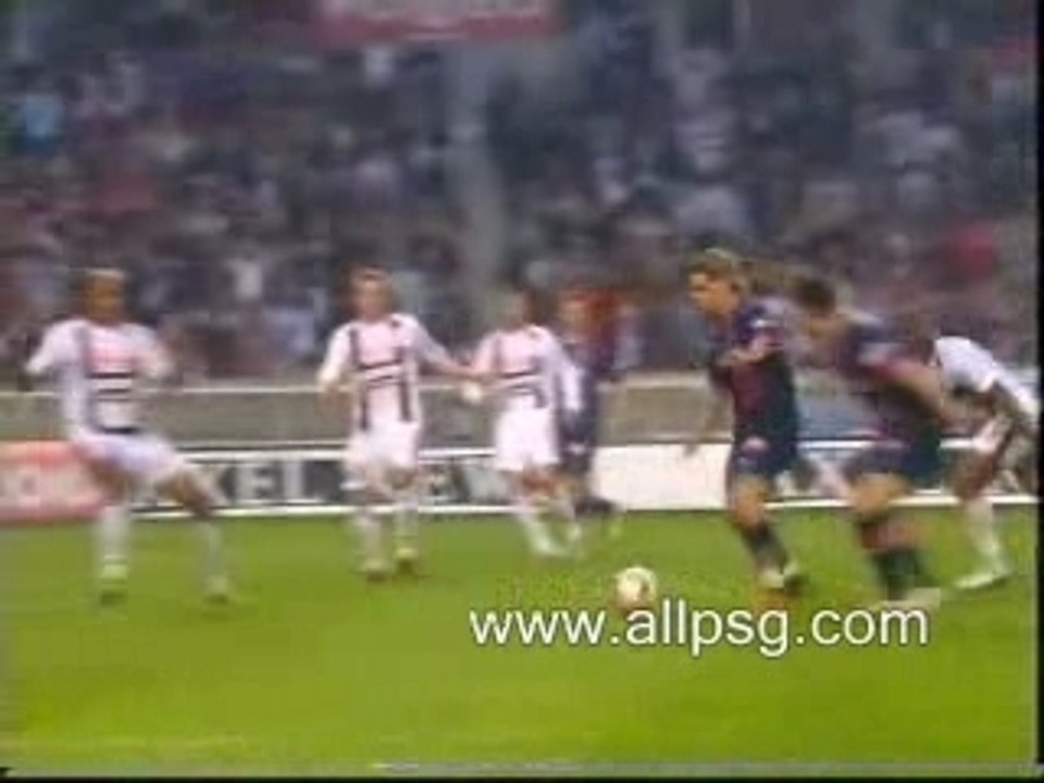 1er but de rothen avec le psg