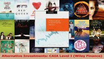Alternative Investments CAIA Level I Wiley Finance Download