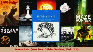 Read  Jeremiah Anchor Bible Series Vol 21 PDF Online