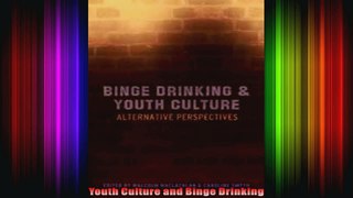Youth Culture and Binge Drinking