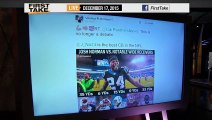 ESPN First Take - Panthers vs Giants   Odell Beckham Jr vs. Josh Norman