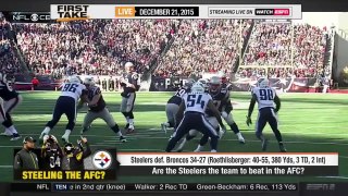 ESPN First Take - Are the Steelers the Team to Beat in AFC