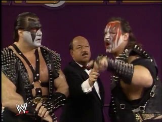 WWF Wrestlemania V - Demolition Interview