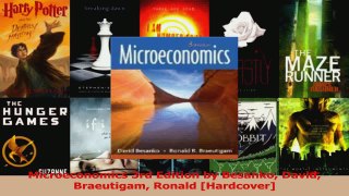 PDF Download  Microeconomics 3rd Edition by Besanko David Braeutigam Ronald Hardcover PDF Full Ebook