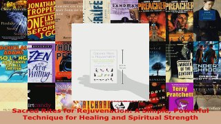 Download  Sacred Rites for Rejuvenation A Simple Powerful Technique for Healing and Spiritual PDF Free