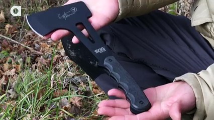 Win Coyote's SOG Axe and Pocket Knife! - YouTube