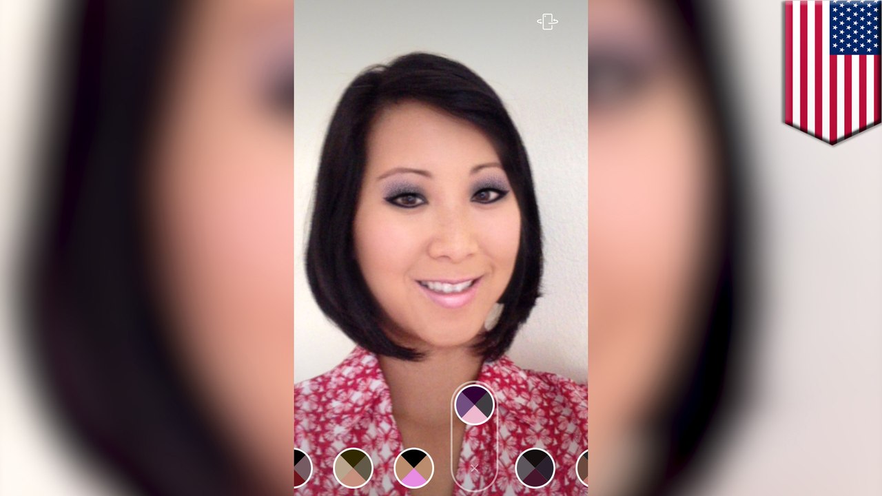 ModiFace Live app allows users to virtually apply makeup in real time
