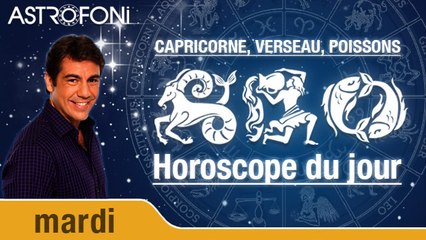 MARDI 1 DÉCEMBRE 2015, CAPRICORNE, VERSEAU, POISSONS