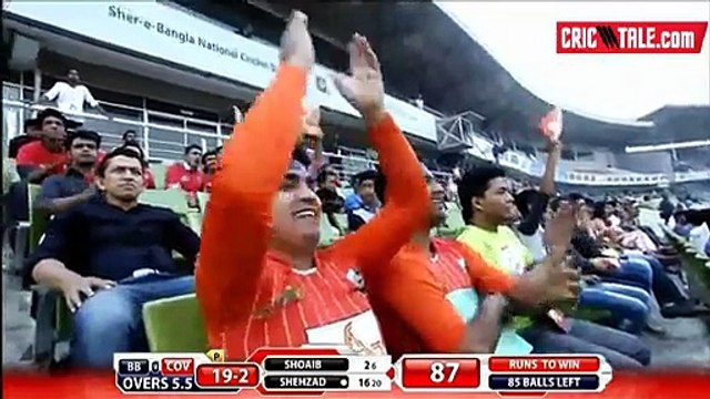 Ahmad Shahzad grabs the bull by its horns, 76 not out