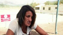 مروضة خيل عربية في الجولان المحتل تروي قصتها مع الاحصنة