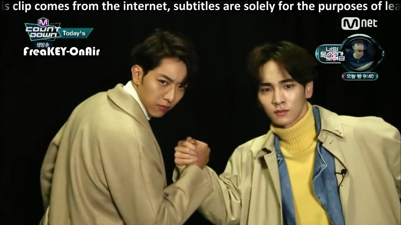 [ENG SUB]151217 M!Countdown Key cut