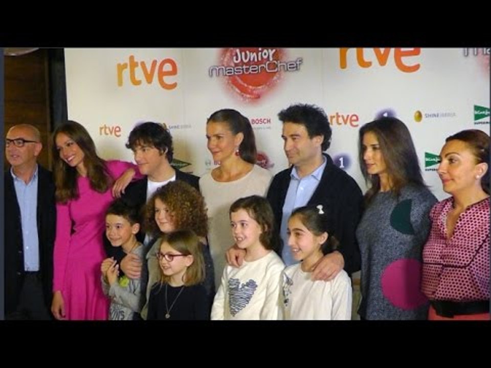 Presentacion MasterChef Junior 3 (Jueces y concursantes)