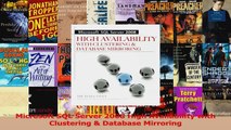 Microsoft SQL Server 2008 High Availability with Clustering  Database Mirroring Download