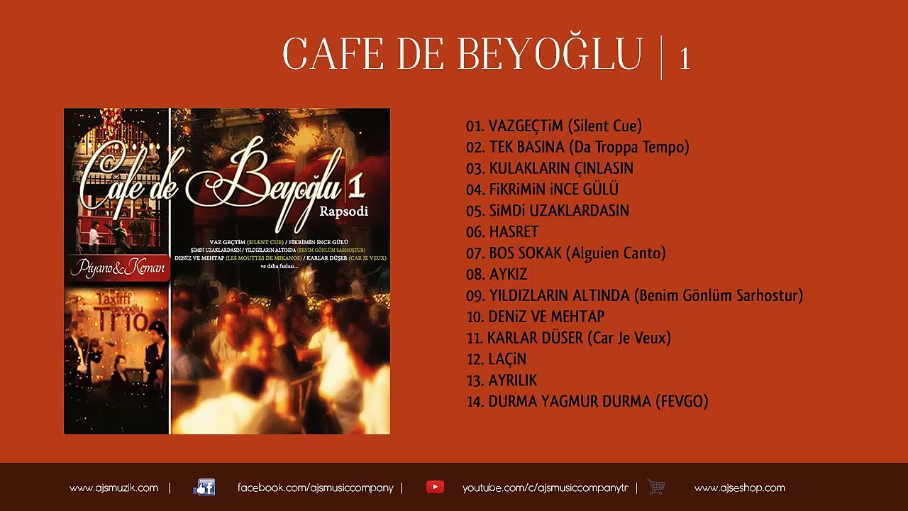 TAXIM TRIO - Cafe de Beyoğlu FULL ALBÜM