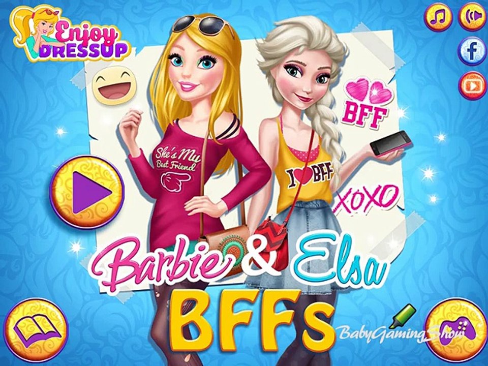 Barbie And Elsa Bffs - video Dailymotion