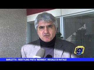 BARLETTA | Restyling pista "Mennea", regalo di Natale