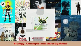 PDF Download  Biology Concepts and Investigations PDF Full Ebook