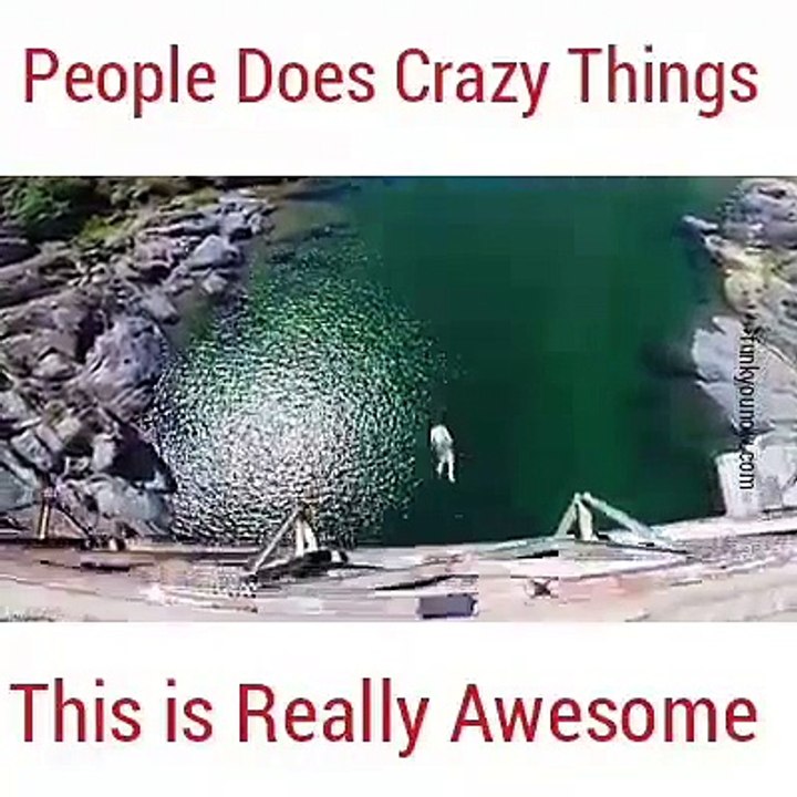 People does crazy things