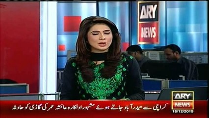 Ayesha Omar, Azfar Rehman injured in car accident near Karachi