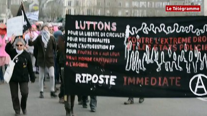 Pontivy. 200 "anti-fascistes" à la  manifestation interdite (Le Télégramme)