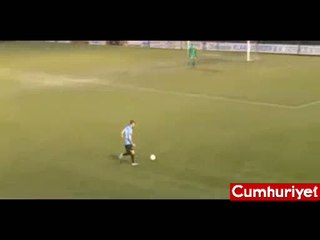 Golü engellemek isterken ayağını kırdı